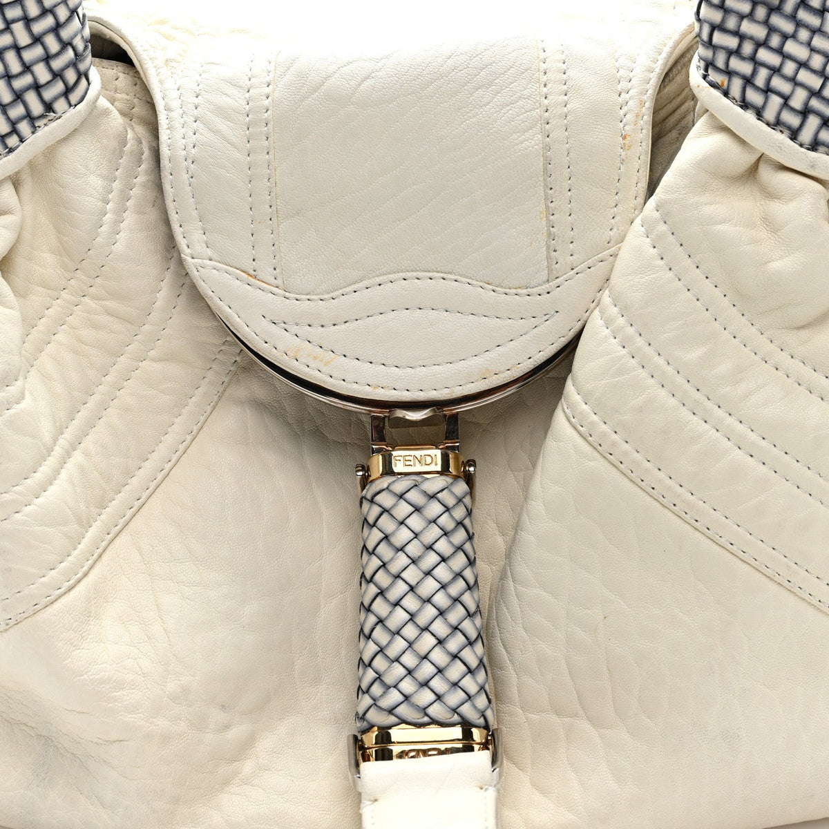 Nappa Handbag - White