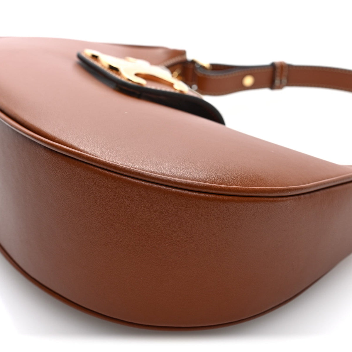 Medium Calfskin Shoulder Bag - Tan