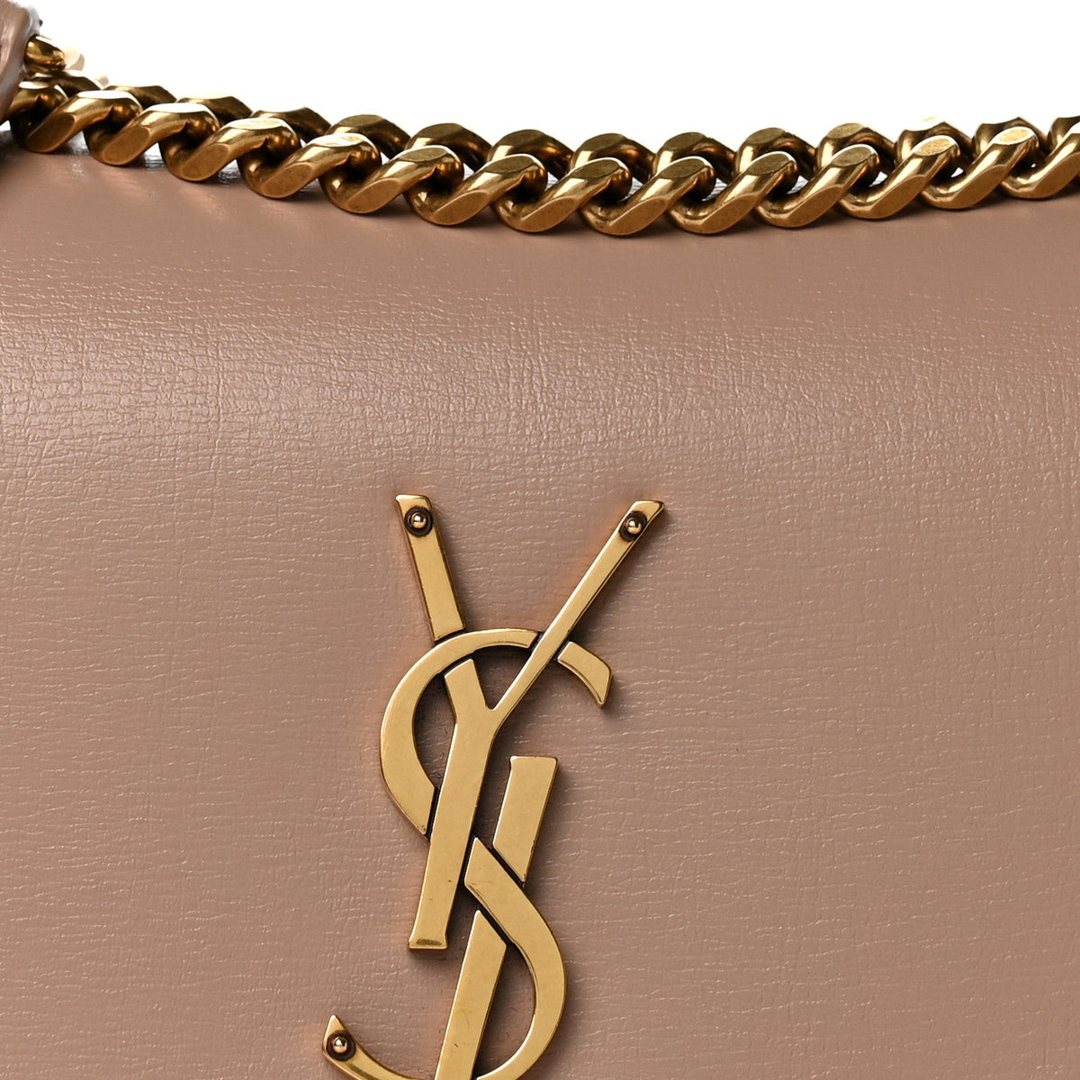 Medium Calfskin Handbag - Beige