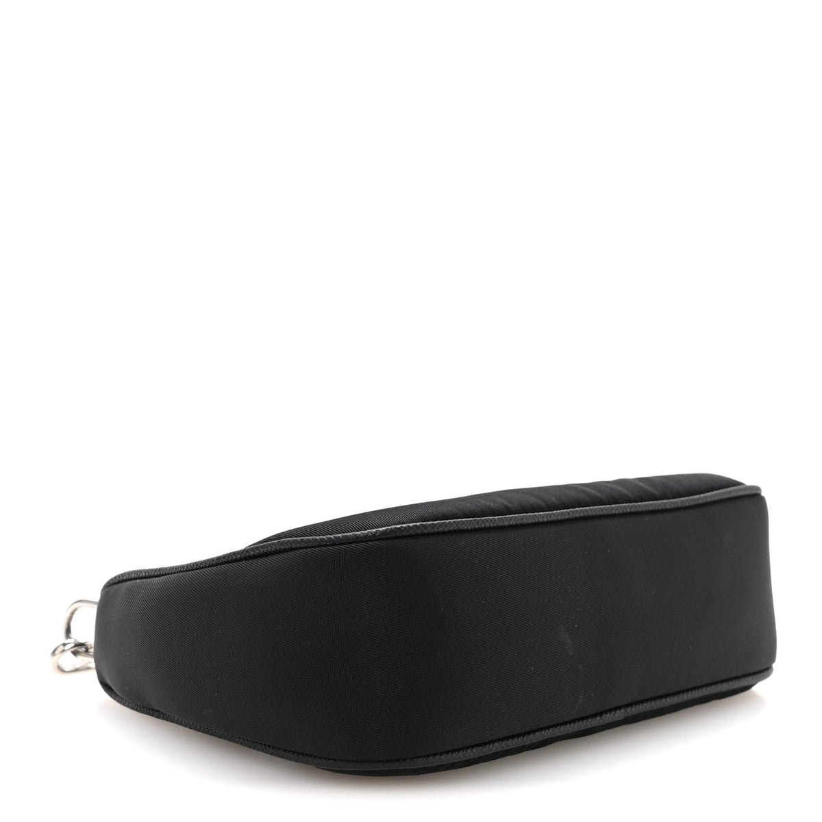 Mini Nylon Shoulder Bag - Black