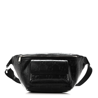 Calfskin Belt Bag - Black