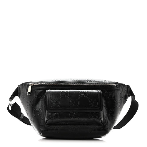 Calfskin Belt Bag - Black