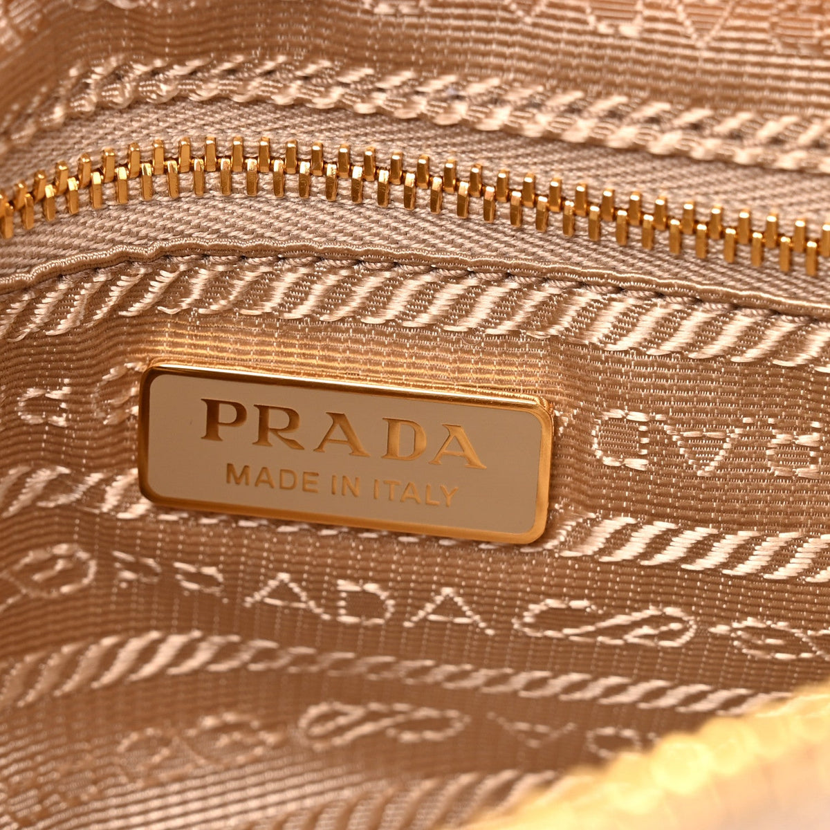 Nylon Shoulder Bag - Brown