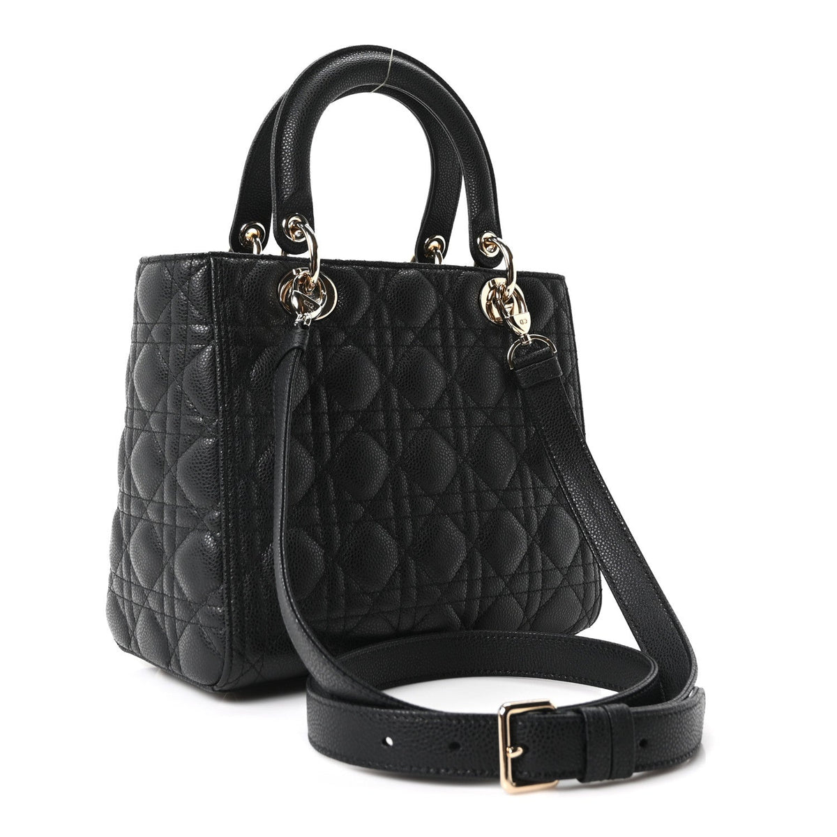 Medium Calfskin Handbag - Black