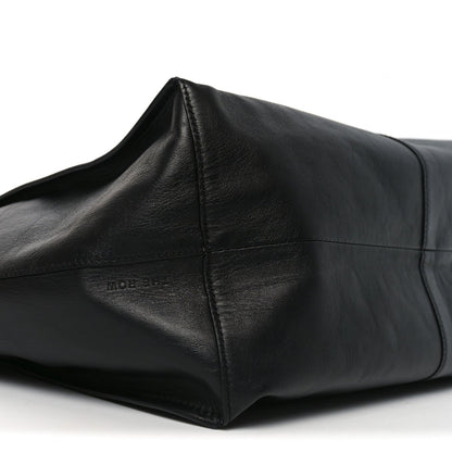 Nappa Clutch Bag - Black