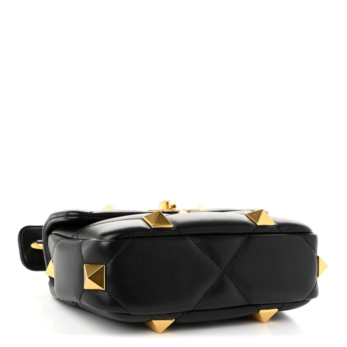 Small Nappa Shoulder Bag - Black