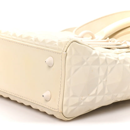 Small Calfskin Handbag - White