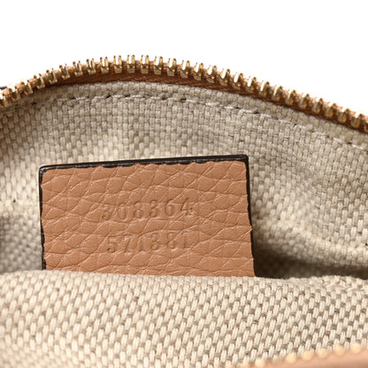 Small Calfskin Handbag - Beige