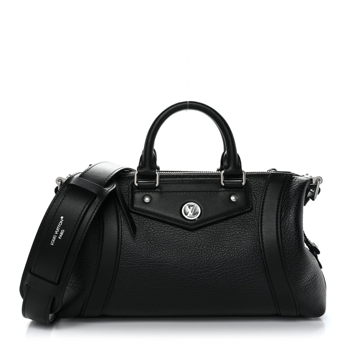 Lambskin Handbag - Black