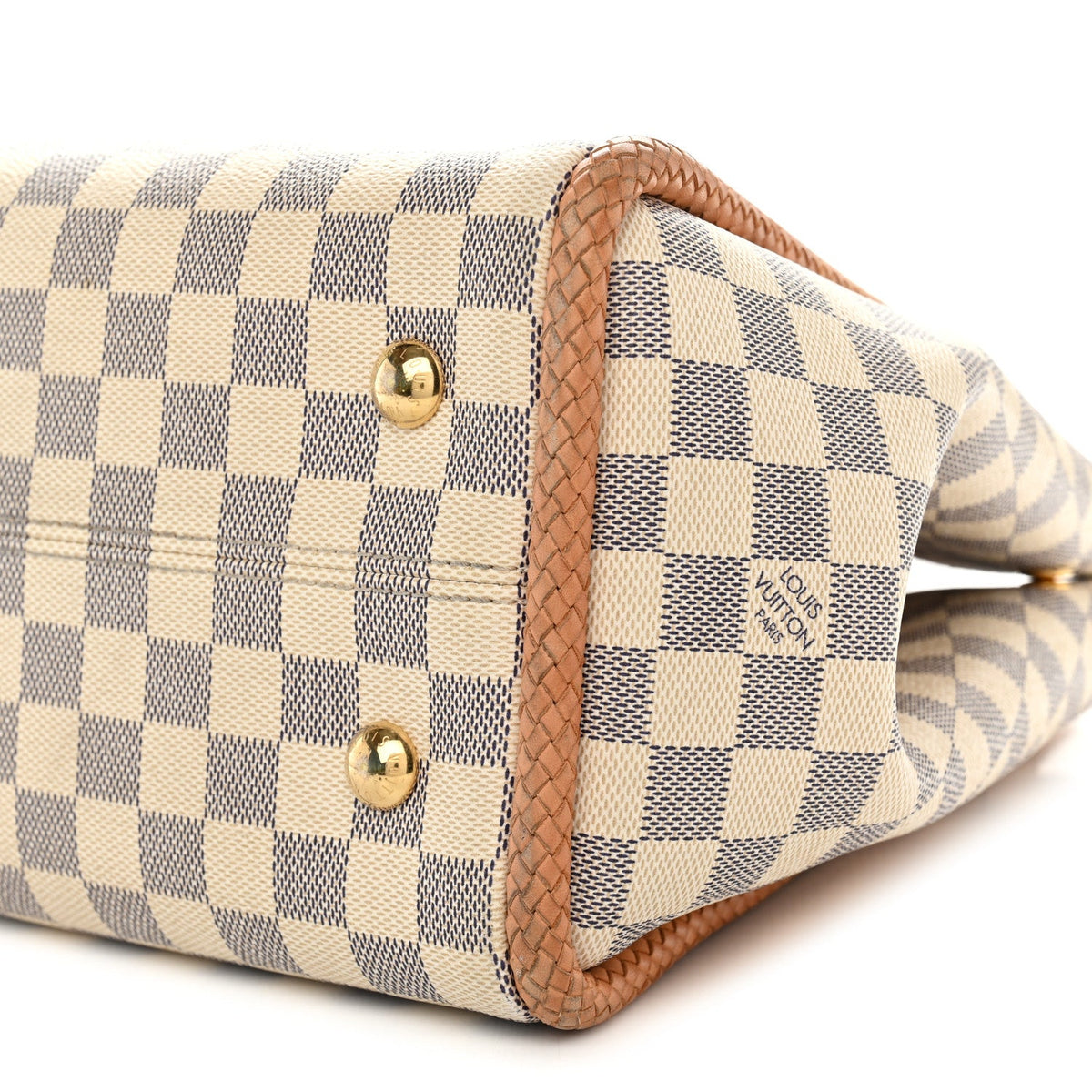 Damier Azur Propriano Rose Ballerine Handbag