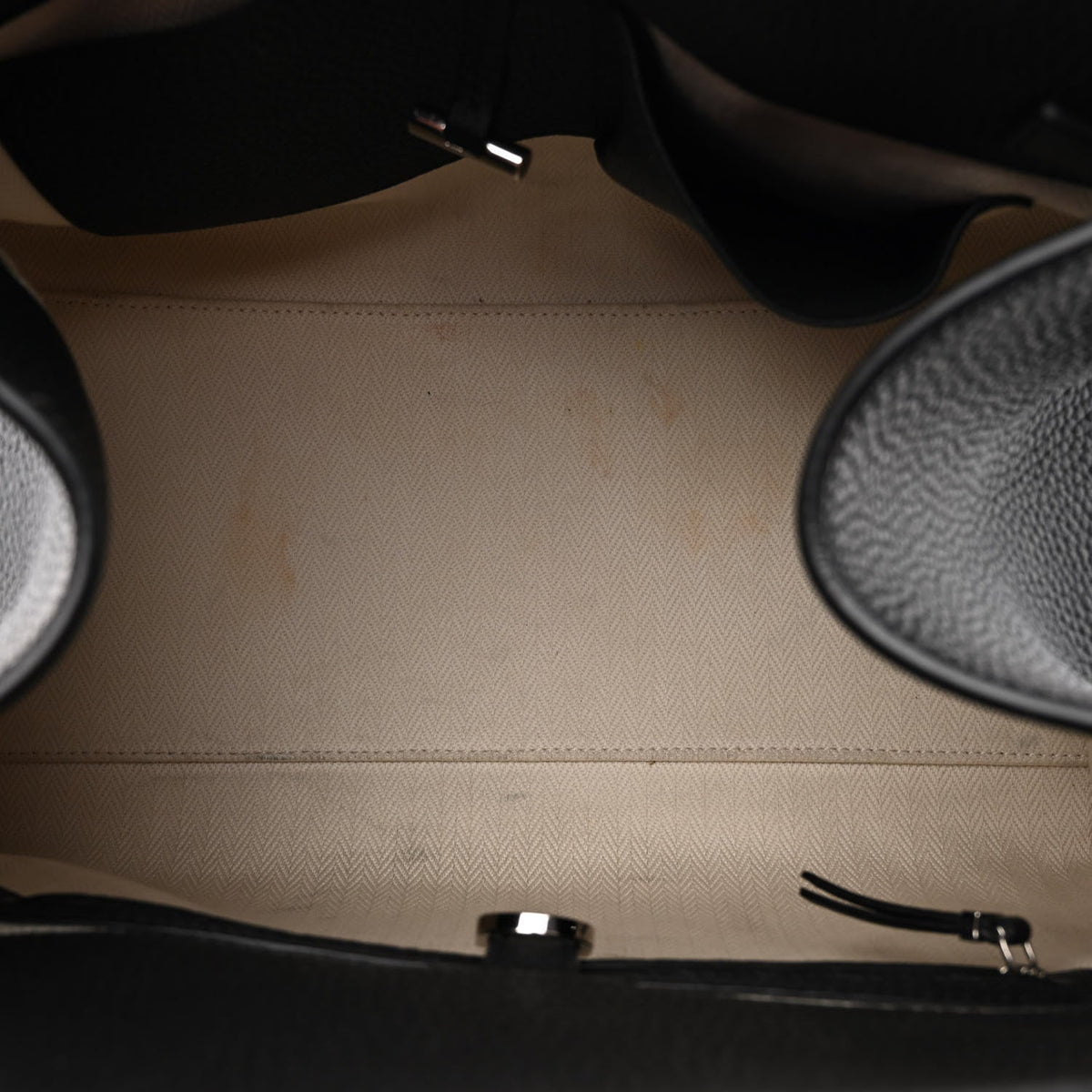 Calfskin Handbag - Black