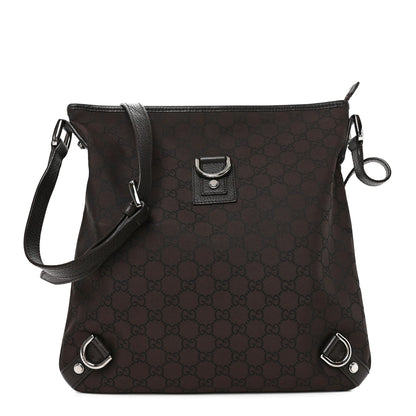 Nylon Handbag - Brown