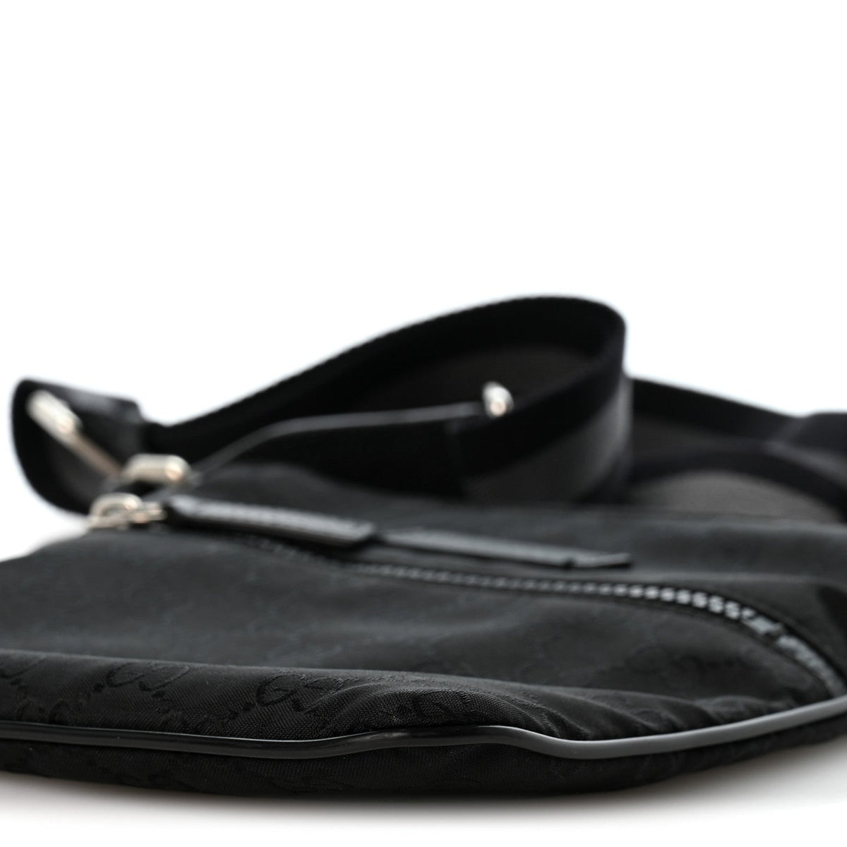 Mini Nylon Handbag - Black