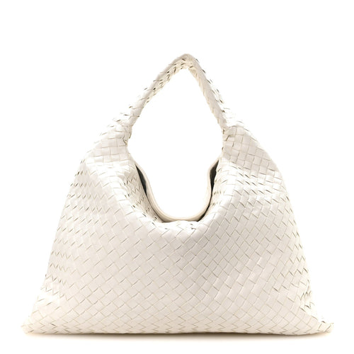 Large Calfskin Handbag - White