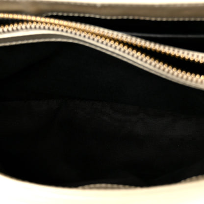 Small Quilted Calfskin Satchel Bag
