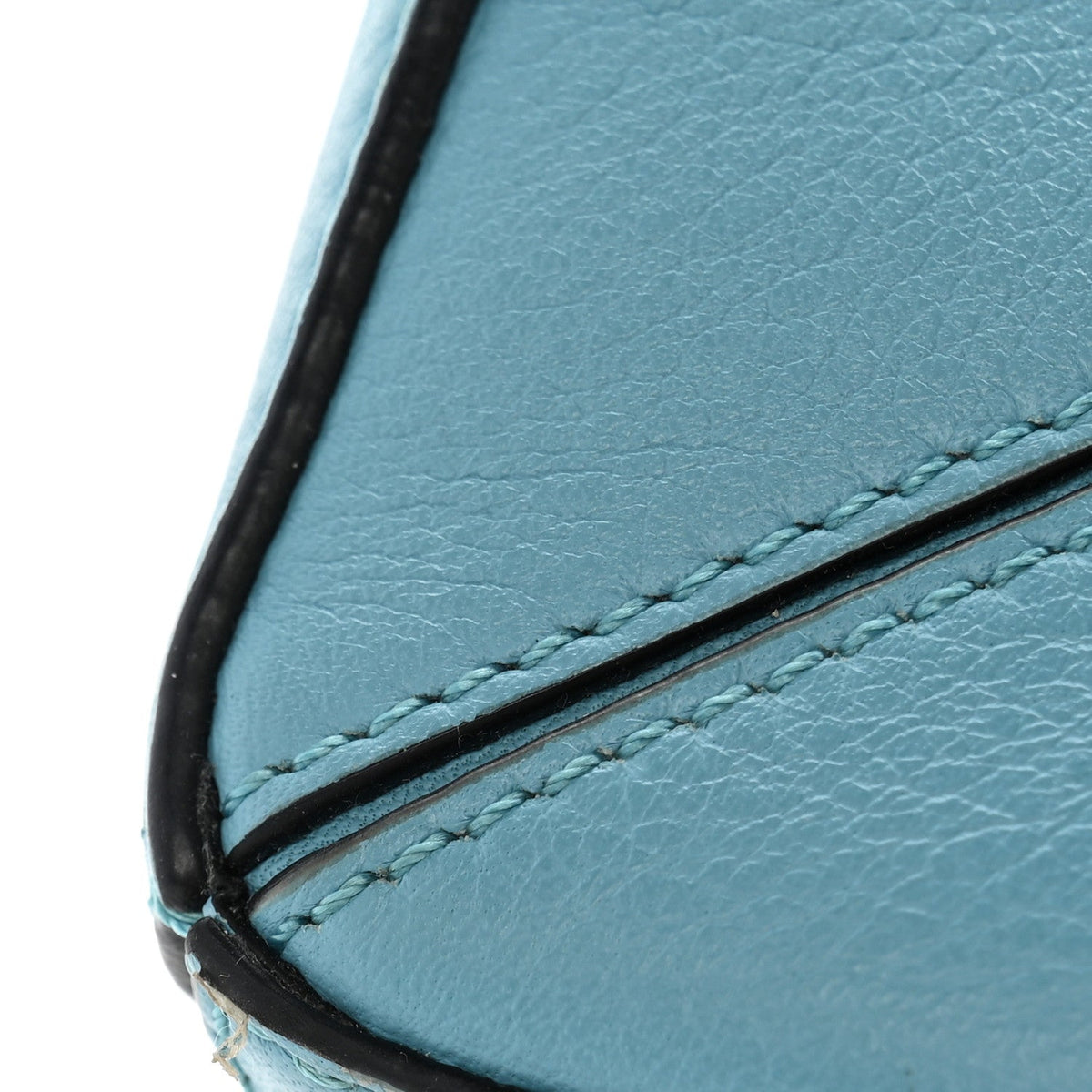 Mini Calfskin Handbag - Light Blue