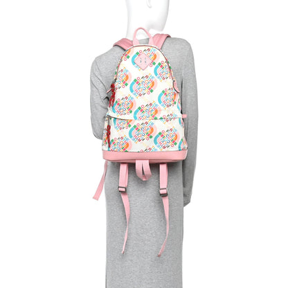 Medium Nylon Backpack - Turquoise