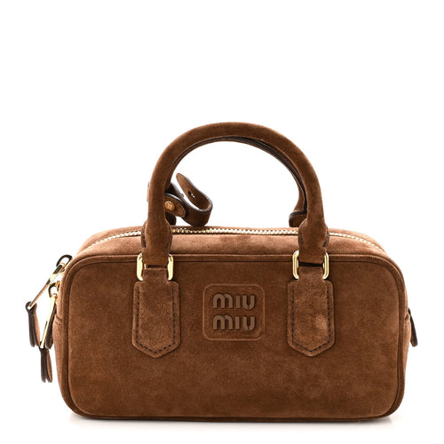 Suede Handbag