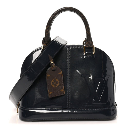 Patent Monogram Alma Bb Marine Handbag