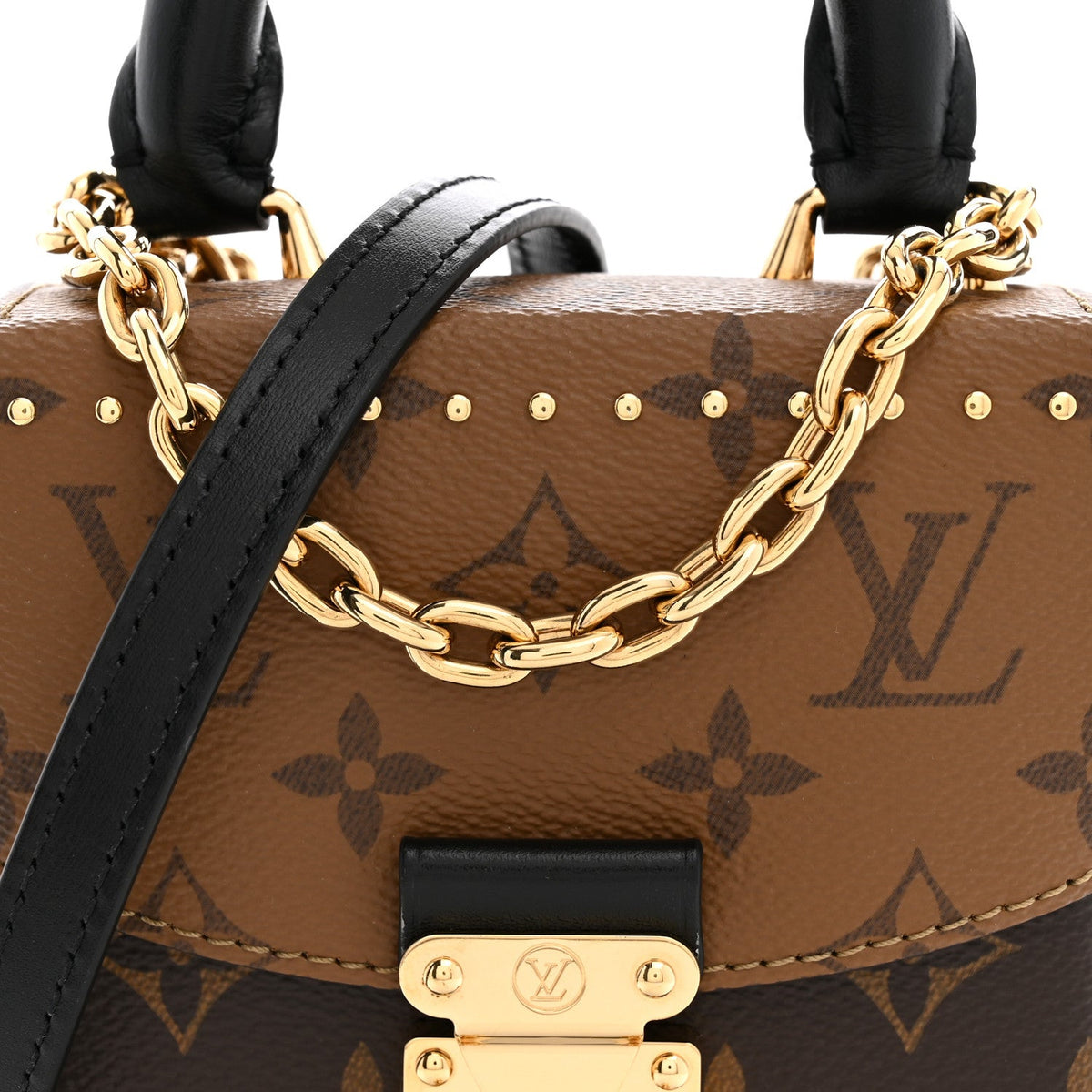 Reverse Monogram Camera Box Nm Handbag