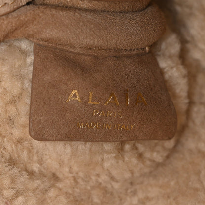 Lambskin Suede Clutch Bag