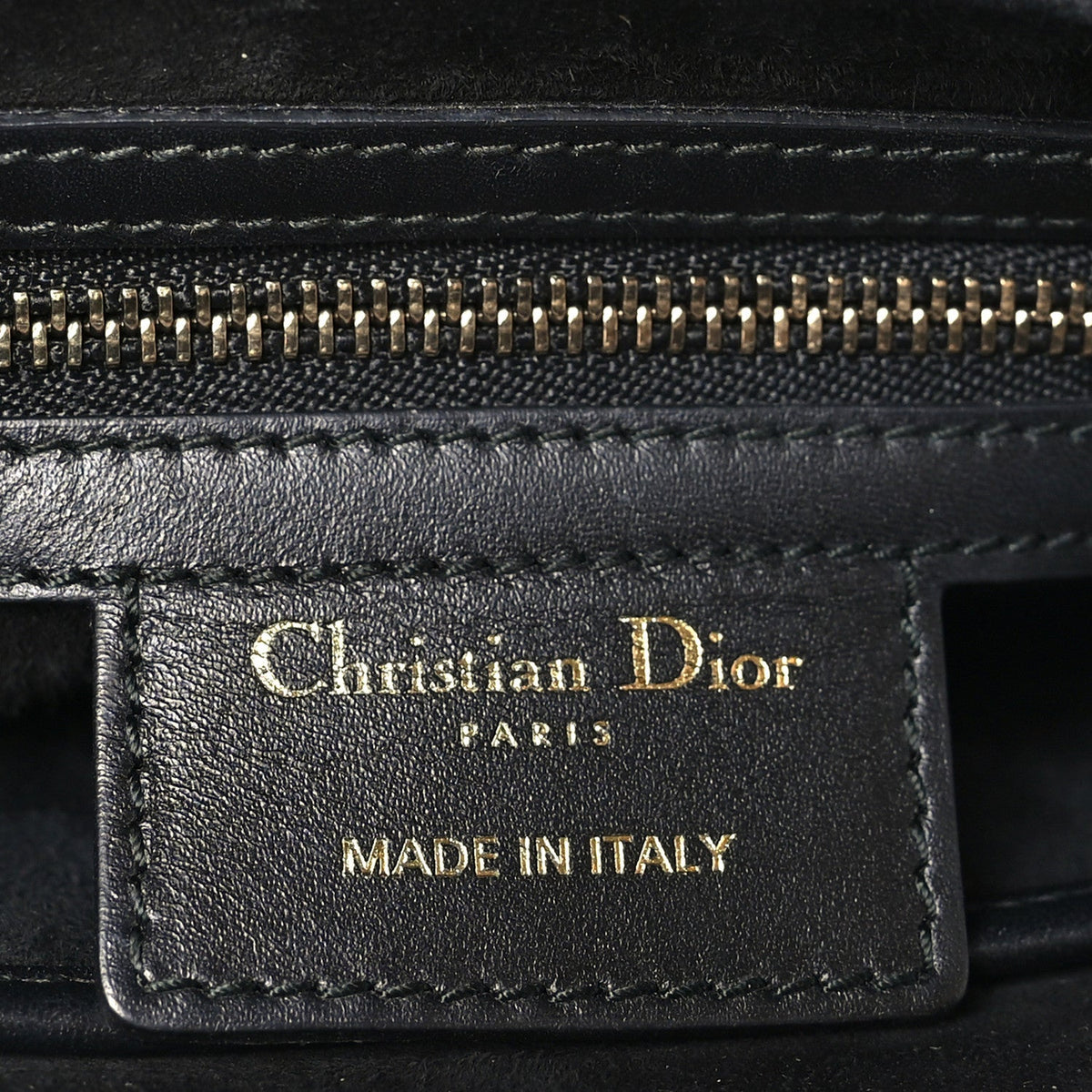 Mini Calfskin Handbag - Black