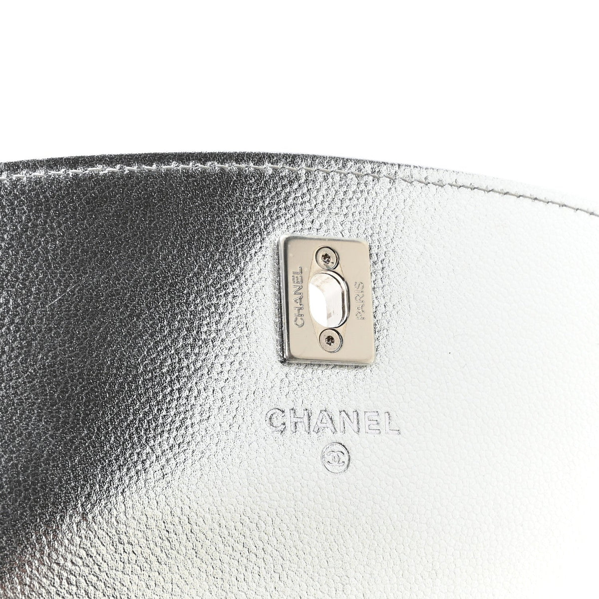 Quilted Caviar Wallet Bag
