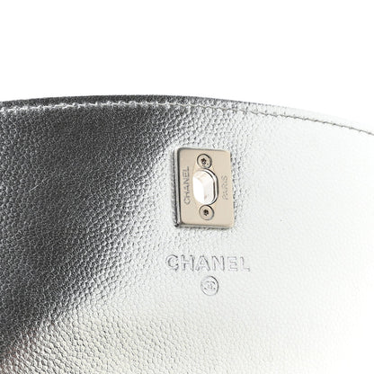 Quilted Caviar Wallet Bag