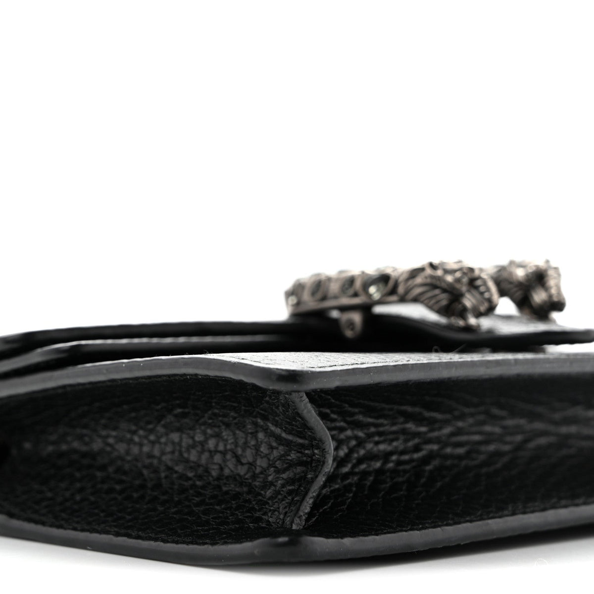 Mini Calfskin Shoulder Bag - Black