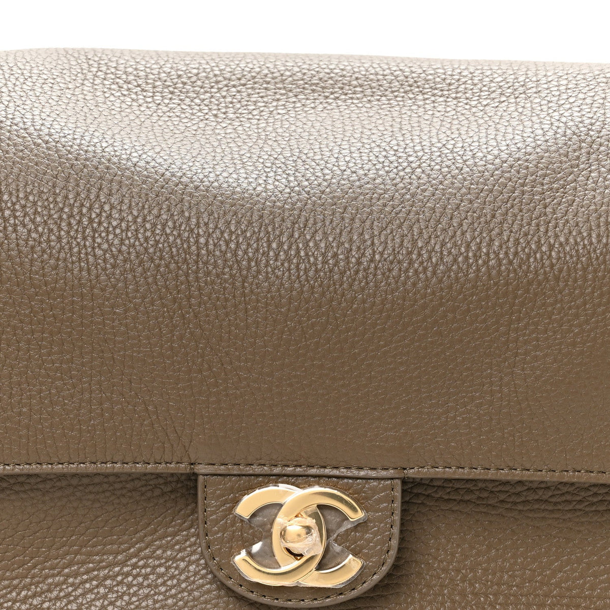 Small Calfskin Flap Shoulder Bag