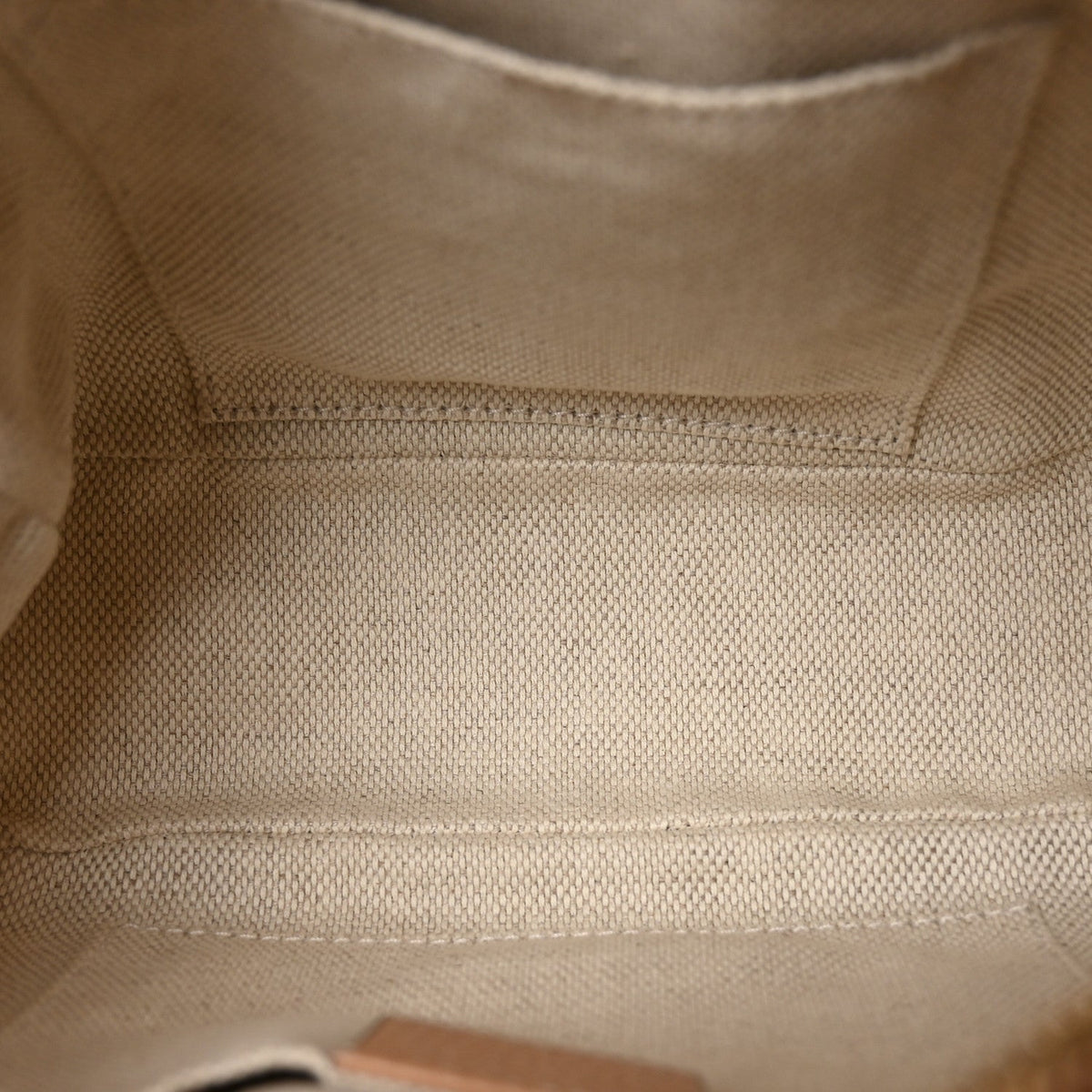 Small Calfskin Handbag - Beige