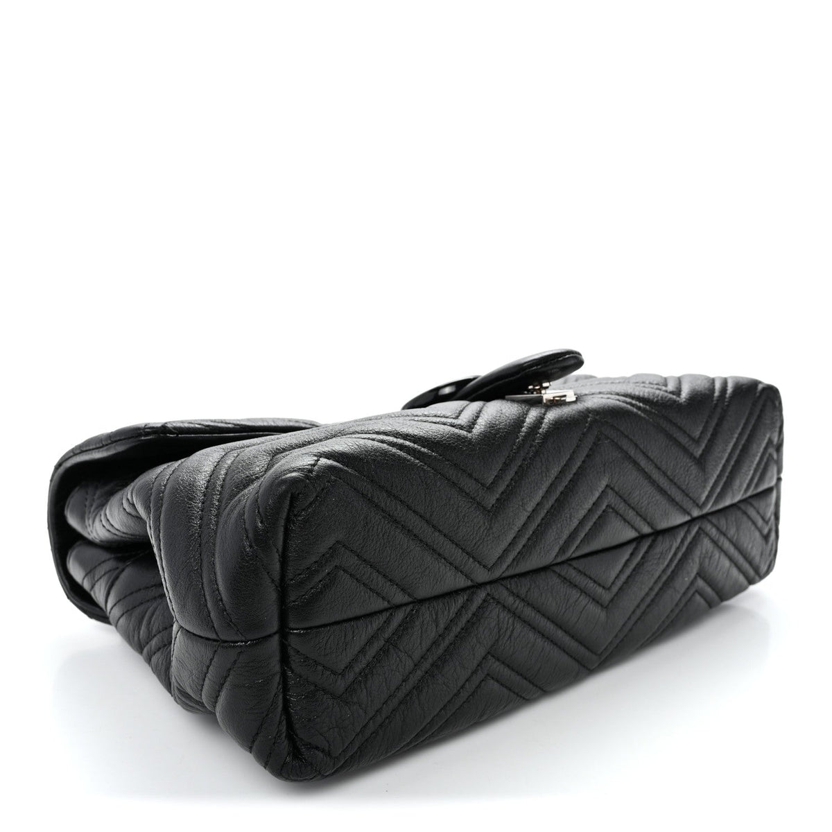 Medium Calfskin Shoulder Bag - Black