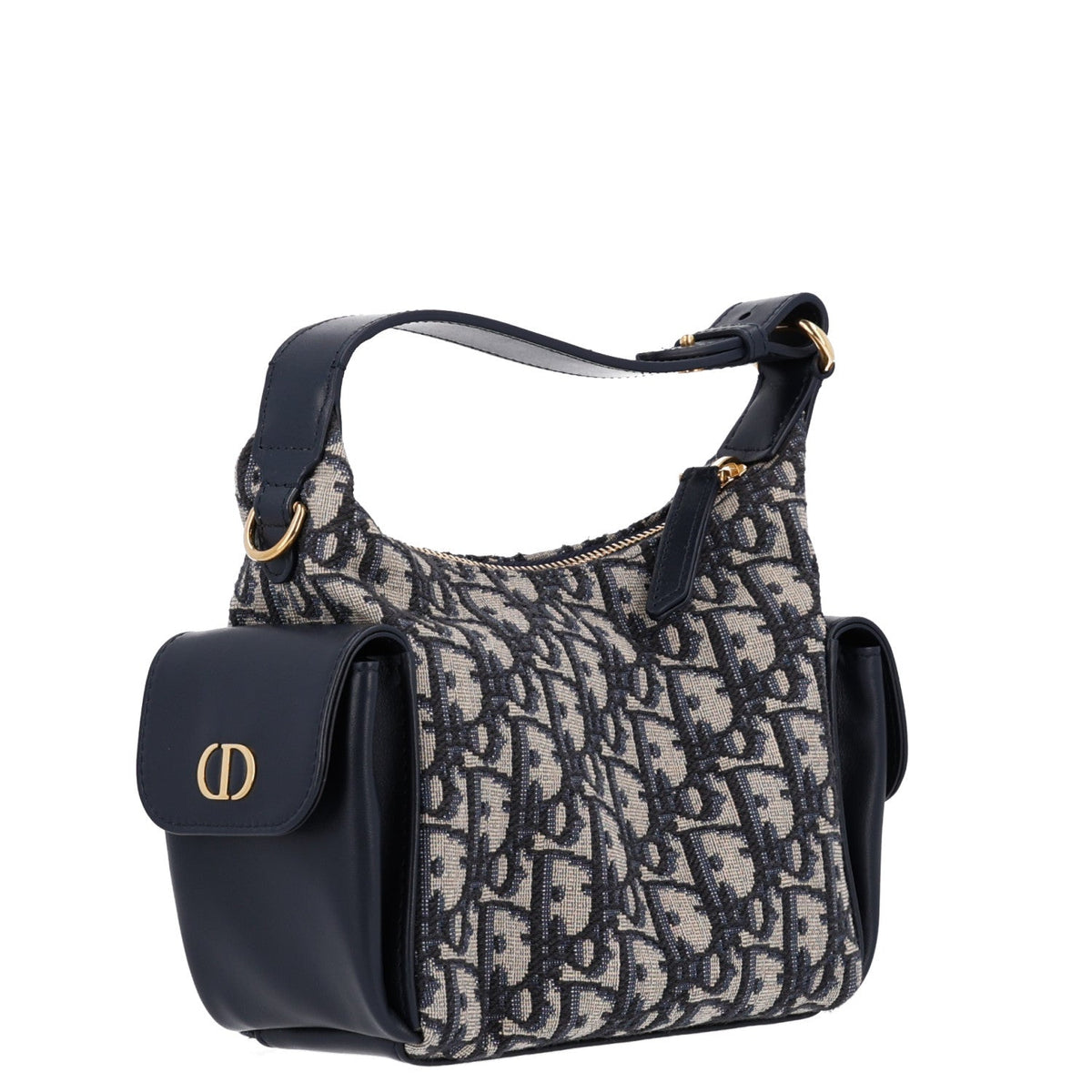 Mini Calfskin Handbag - Blue