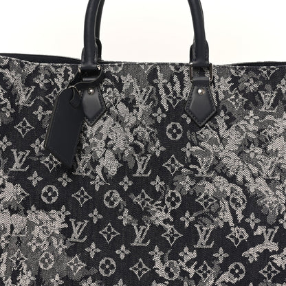 Monogram Tapestry Grand Sac Bleu Handbag