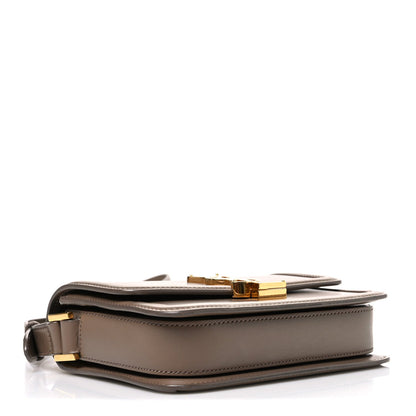 Small Calfskin Satchel Bag - Natural