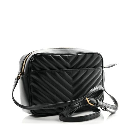Calfskin Crossbody Bag - Black