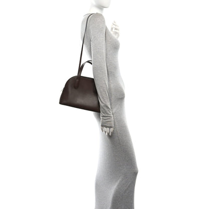 Medium Calfskin Shoulder Bag - Brown