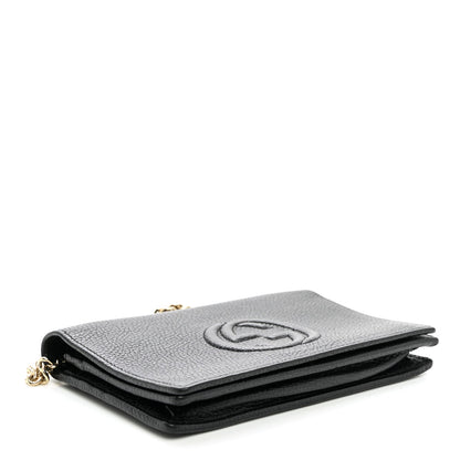 Calfskin Wallet Bag - Black