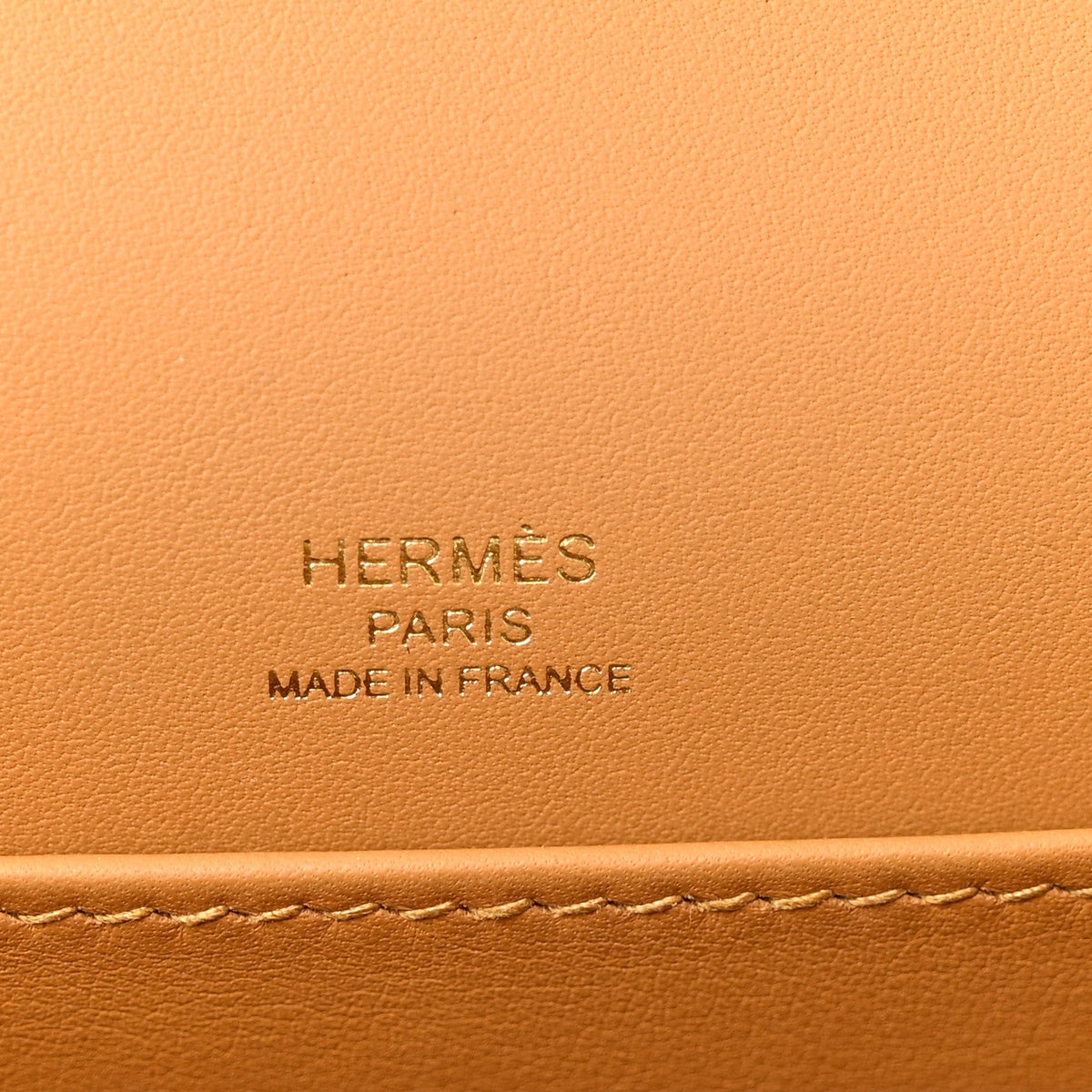 Chevre Mysore Geta Caramel Handbag