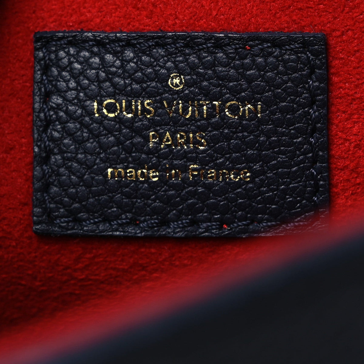 Empreinte Saint Sulpice Pm Marine Rouge Handbag