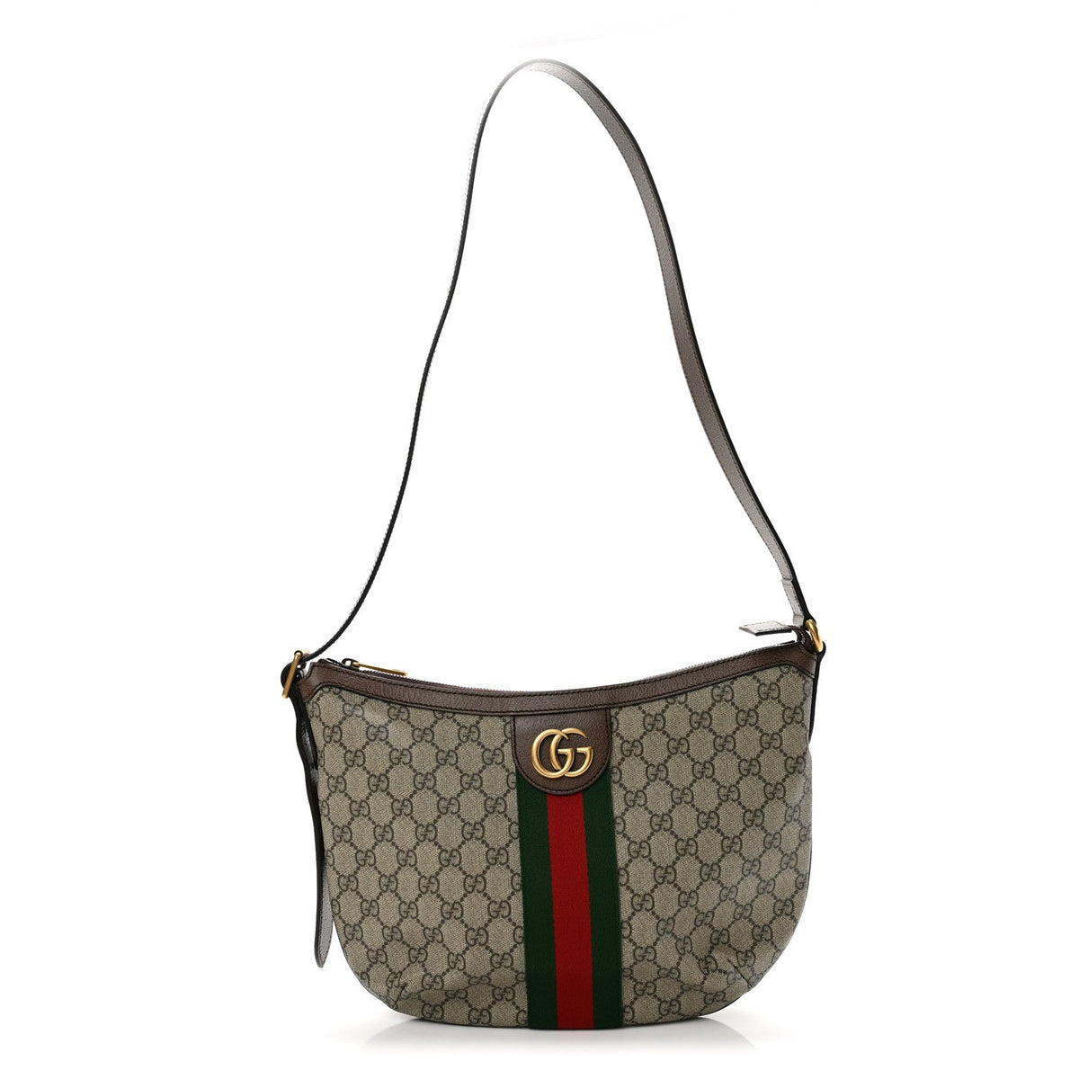 Small Hobo Bag - Brown