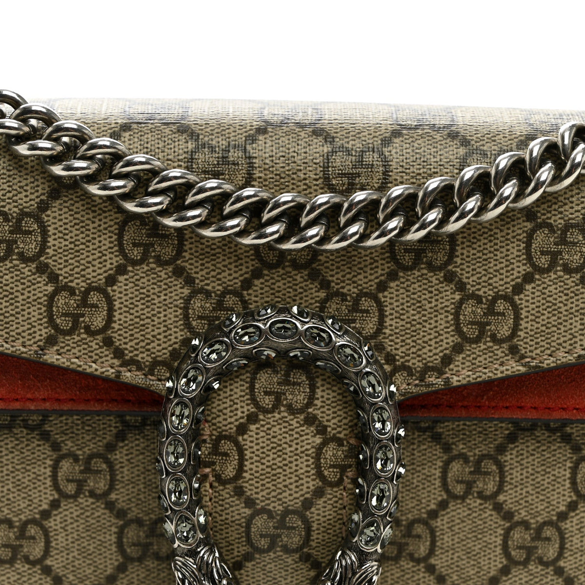Small Suede Shoulder Bag - Beige