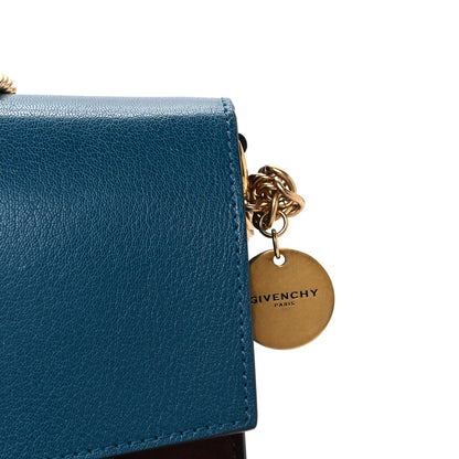 Medium Goatskin Suede Shoulder Bag - Blue