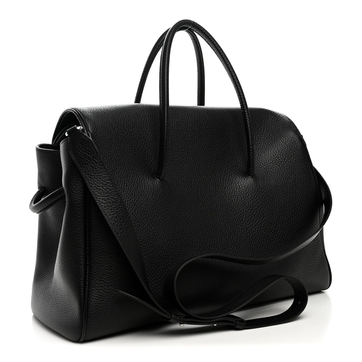 Calfskin Handbag - Black