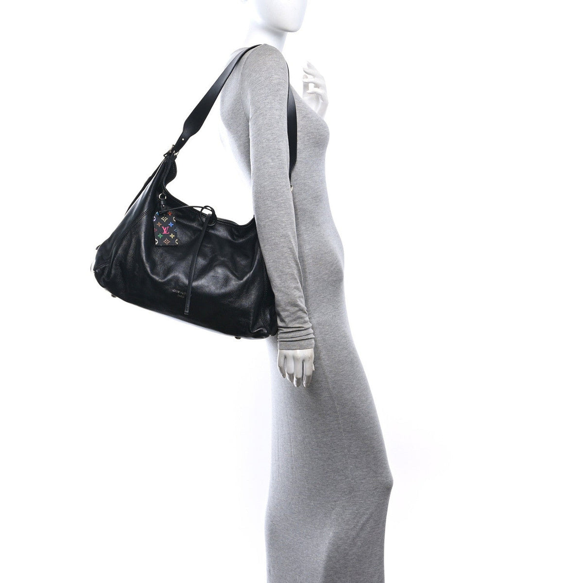 Lambskin Handbag - Black