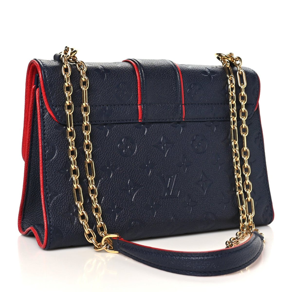 Empreinte Saint Sulpice Pm Marine Rouge Handbag