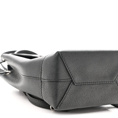Mini Calfskin Backpack - Black