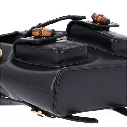 Calfskin Backpack - Black