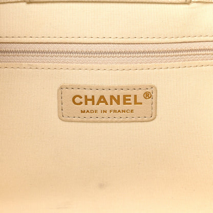 Small Quilted Caviar Tote Bag