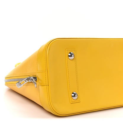 Epi Alma Pm Citron Handbag